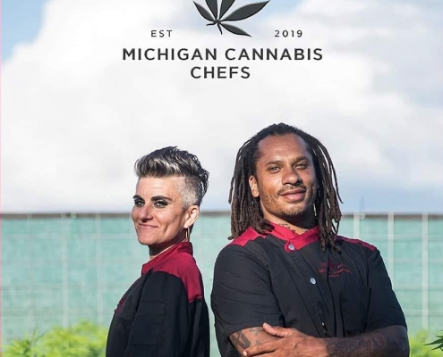 Cannabis Chefs Nigel Douglas and Lynette Roberts
