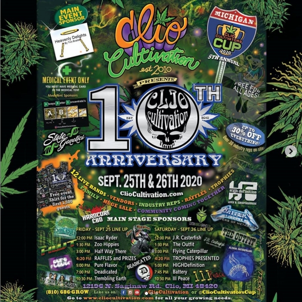 Clio Cultivation 10th Anniversary