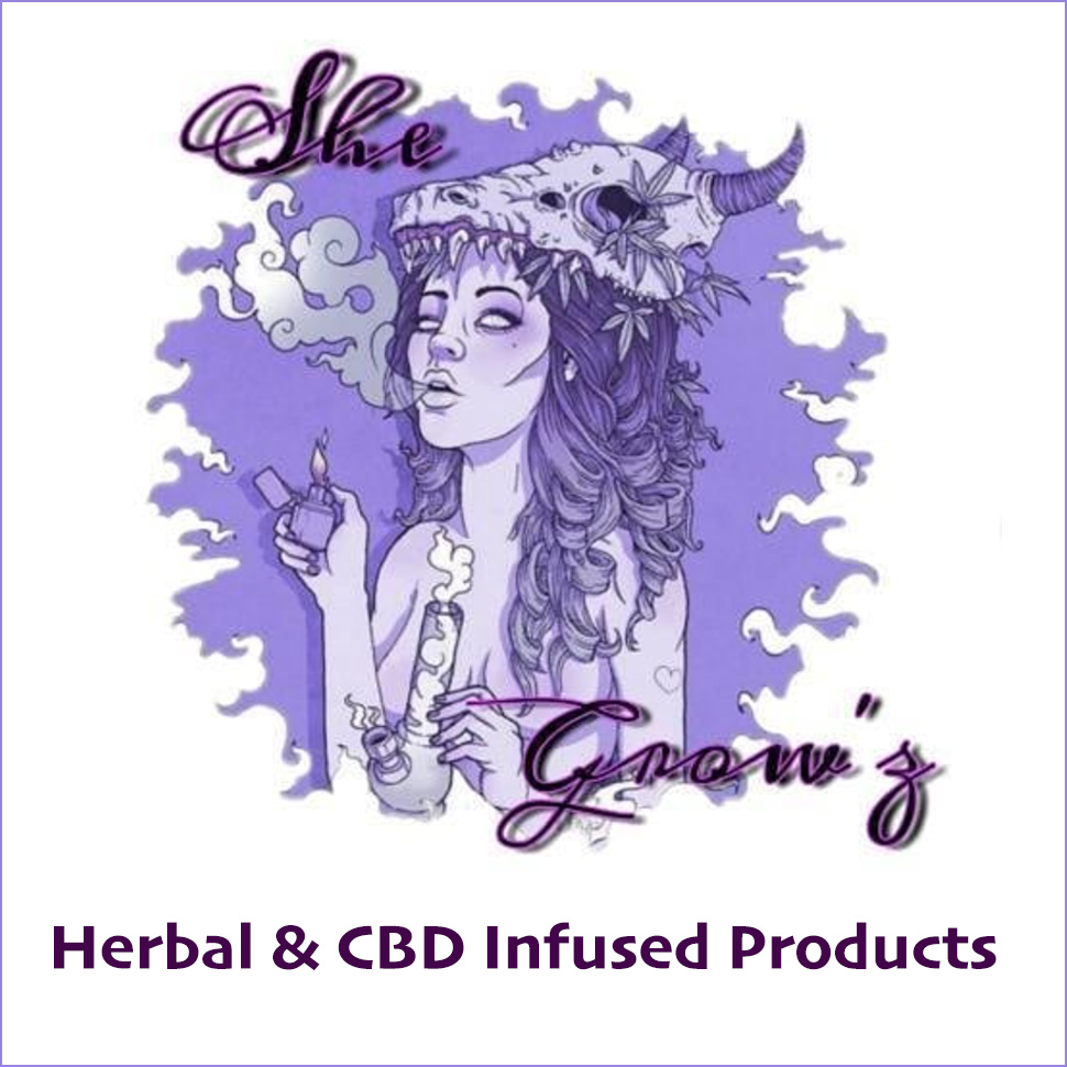 She Grows - Herbal & CBD Infused Products