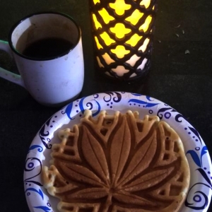 Marijuana Waffles Manistee Farms CannaVentures Bud & Breakfast