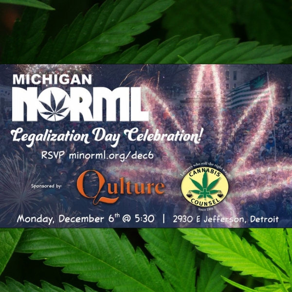 Michigan NORML Legalization Day Celebration