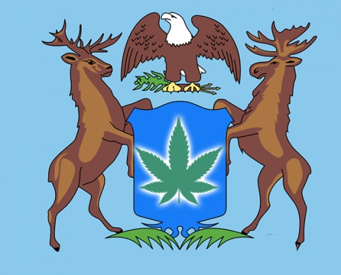 Great (Cannabis) Seal of Michigan