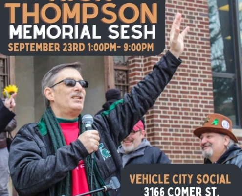 Rick Thompson Memorial at Vehicle City Social